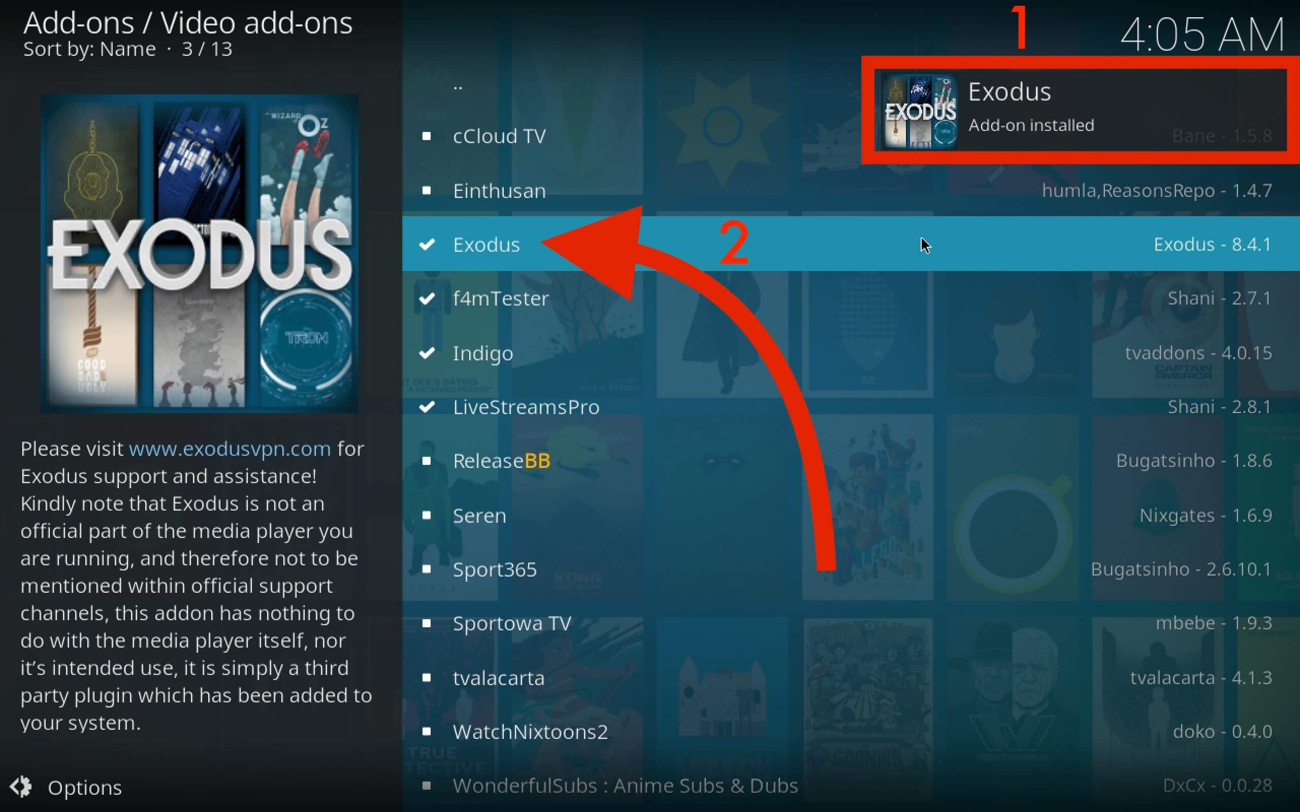 Exodus-Addon-is-installed-notification