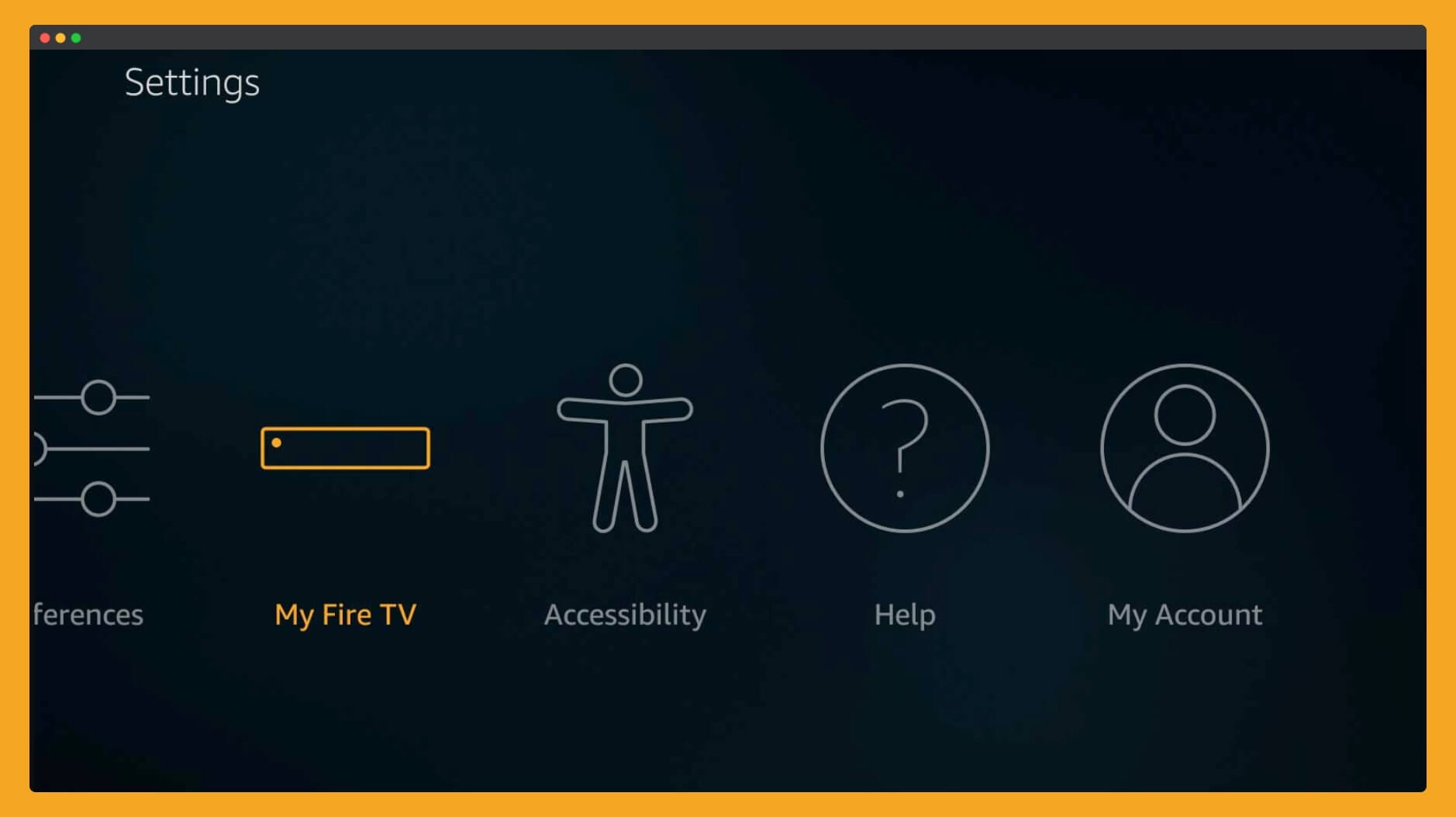 click-on-My-Fire-TV-section