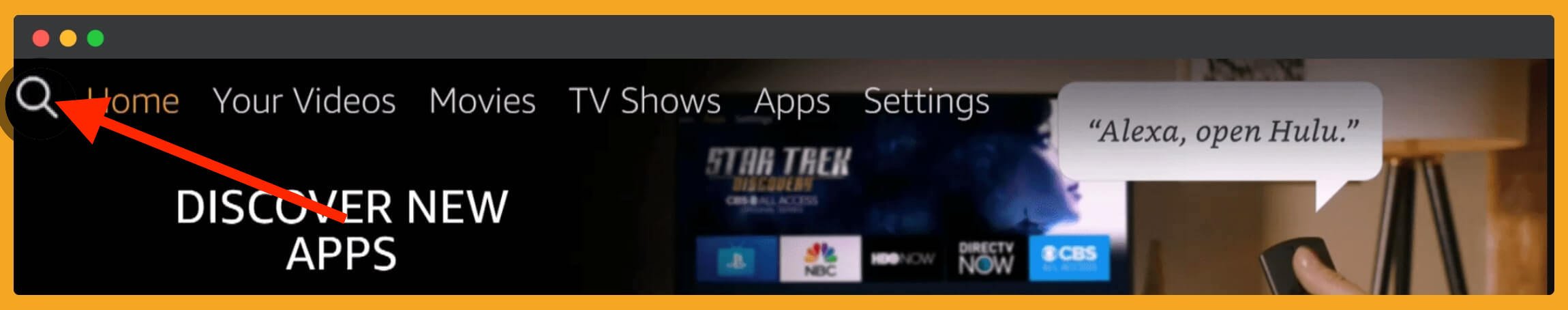 select-Search-box-from-Amazon-Firestick-Home-Screen