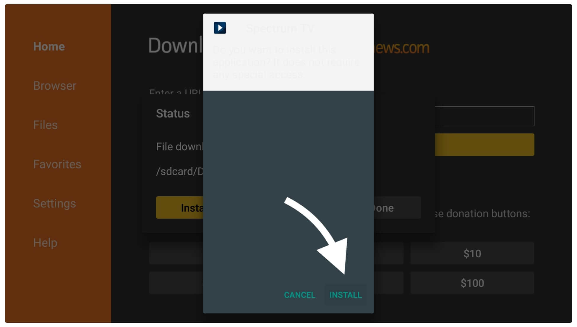 Spectrum-On-Firestick-Device