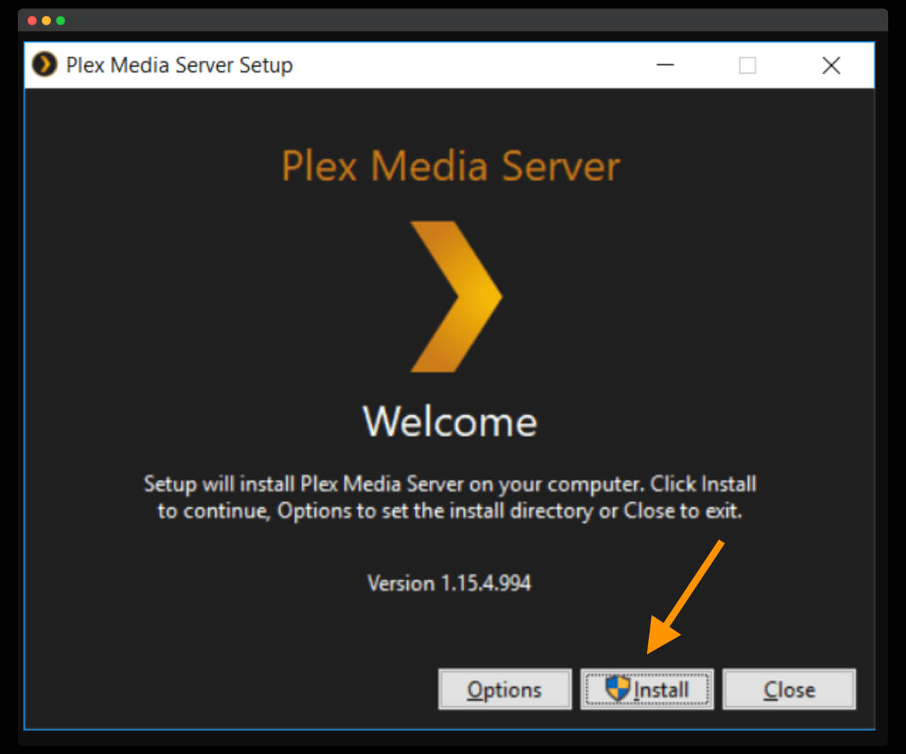 install-Plex-Server