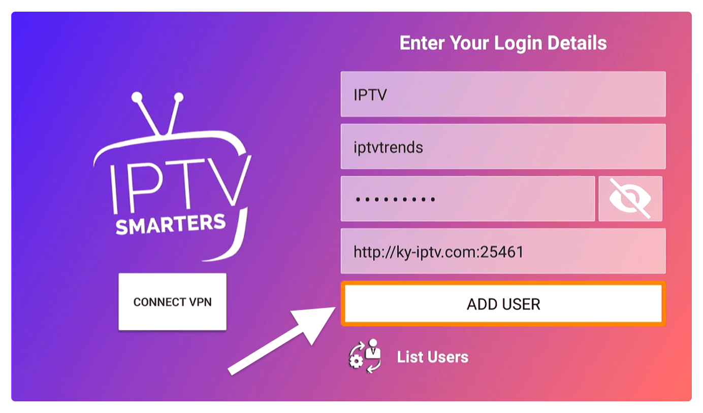 Add-User-IPTV-Smarters