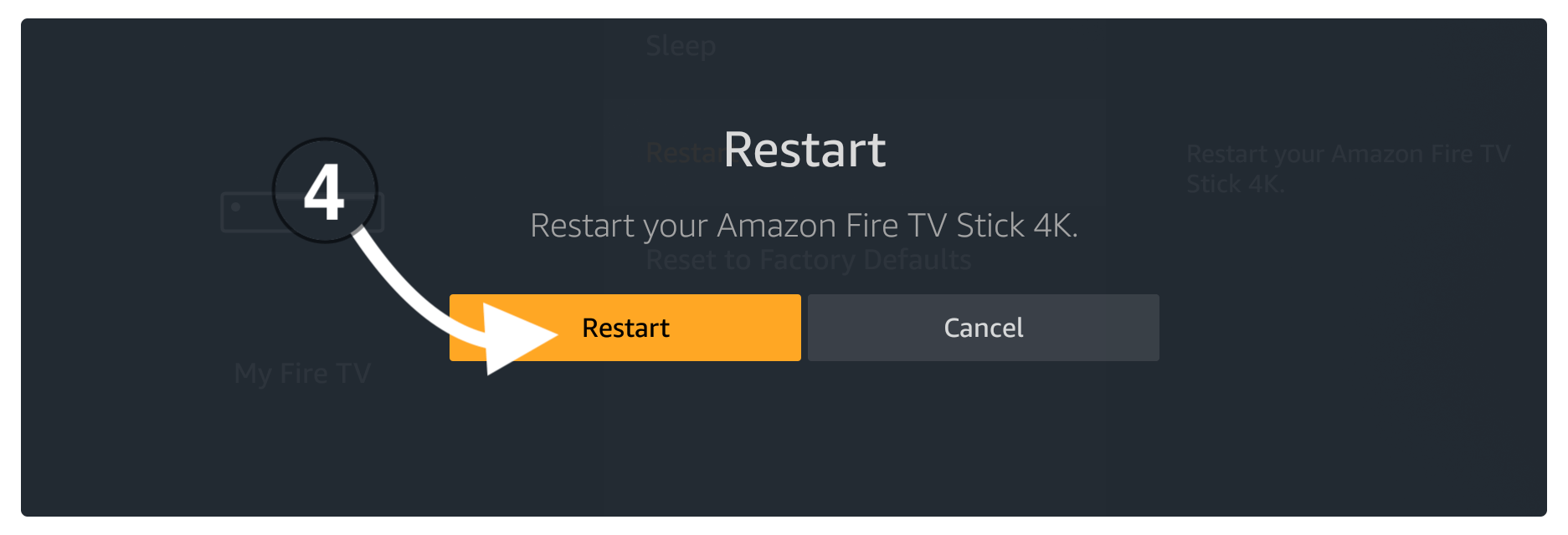 Restart-Firestick