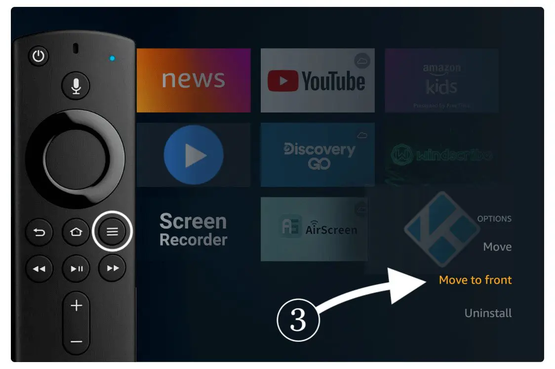 How-To-Move-Kodi-Front-On-Amazon-Firestick