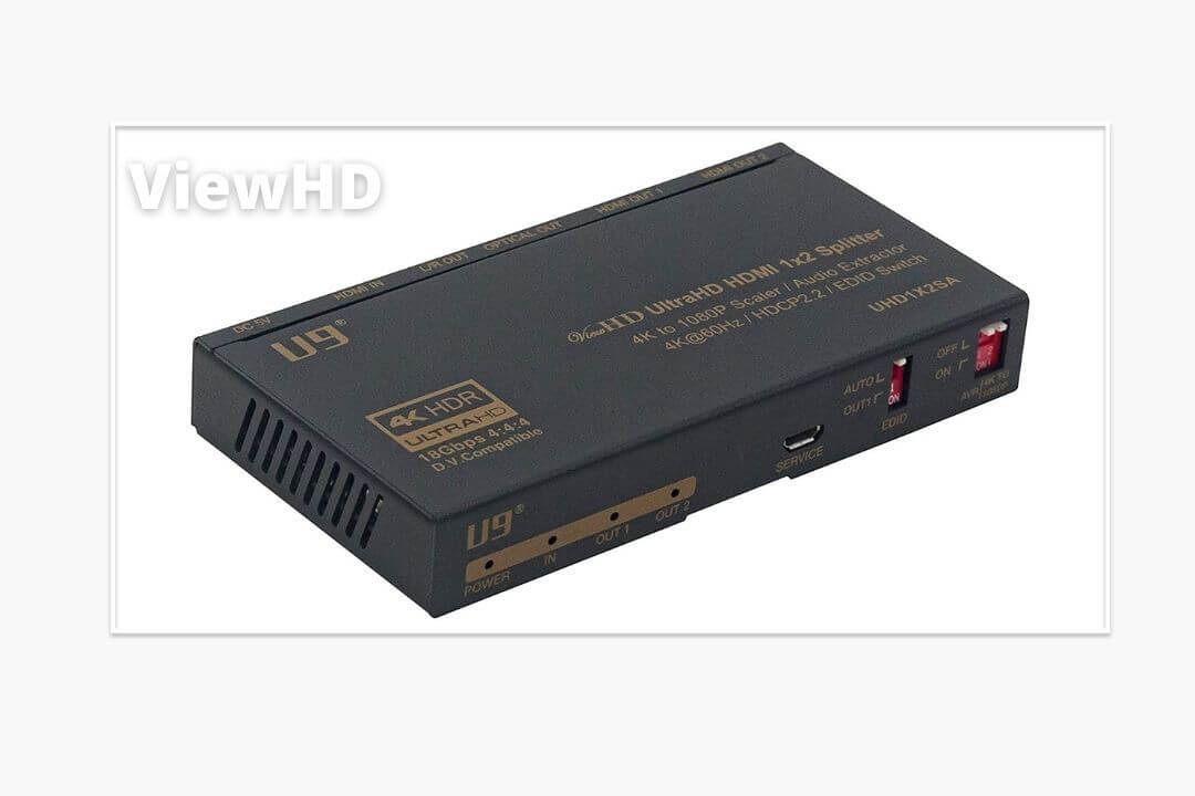 ViewHD-HDMI-Splitter-4K-with-Audio-Extractor