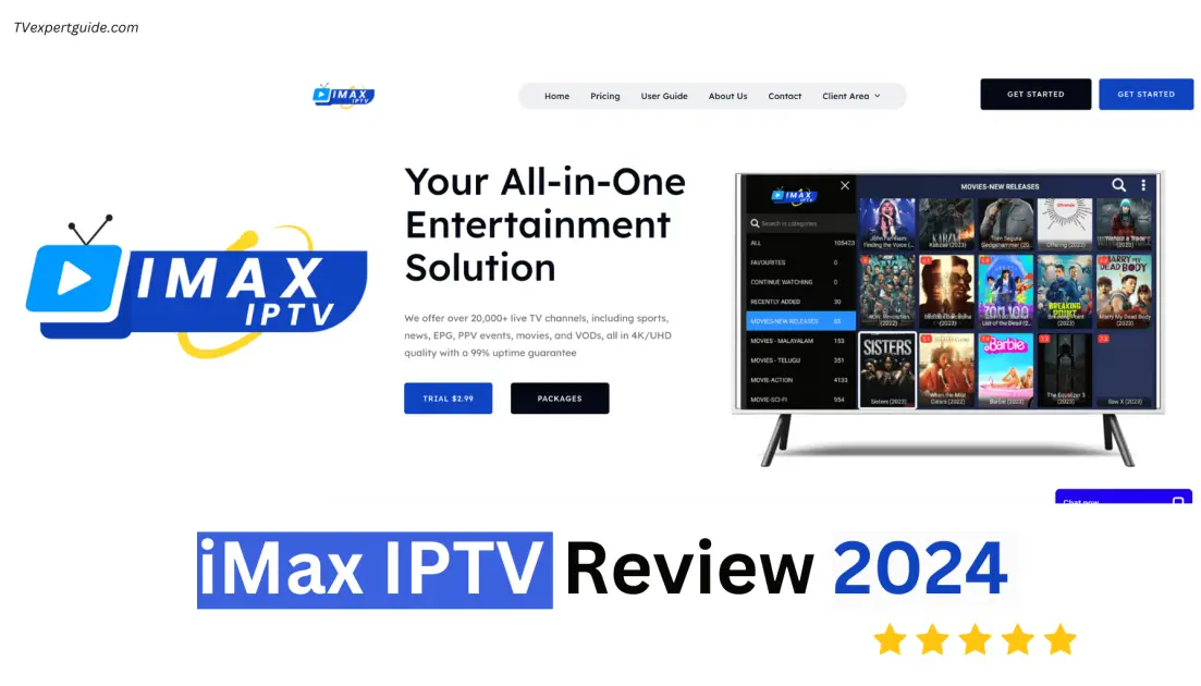 iMax IPTV Review 2024 New IPTV Service Provider